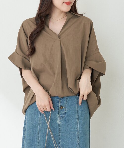CLAP clapドットドルマンTシャツMサイズ黒　試着のみ未使用品 ドルマントップス メンズ Tシャツ トップス 半袖 送料無料・(100