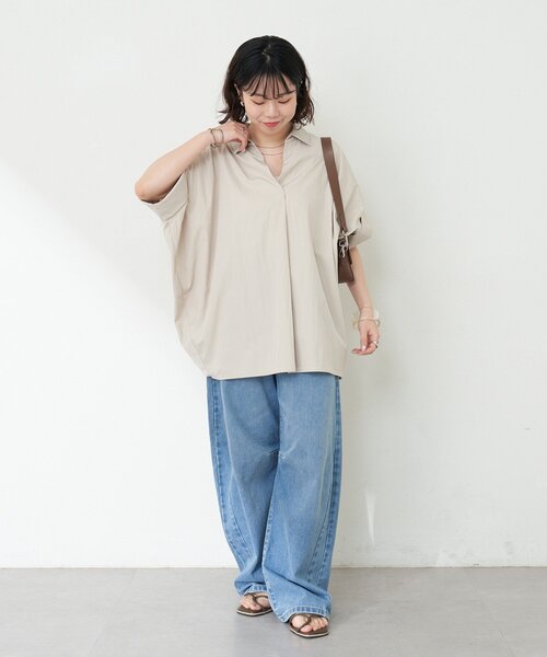 CLAP clapドットドルマンTシャツMサイズ黒　試着のみ未使用品 ドルマントップス メンズ Tシャツ トップス 半袖 送料無料・(100