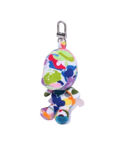 A BATHING APE キーホルダー MULTI CAMO BABY MILO PLUSH DOLL