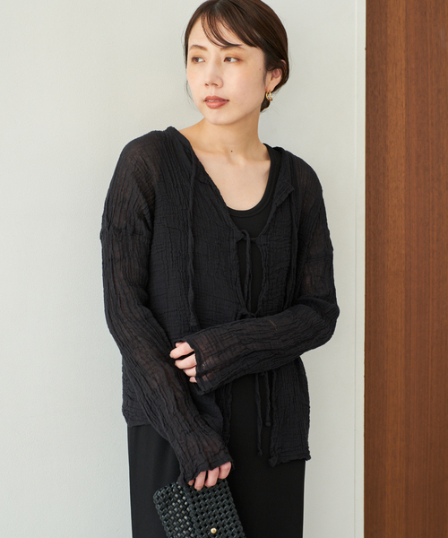 ブラウス シャツ 「追加」LES ATELIERS FRANCAIS DE CONFECTION 別注 2WAY RBN トップス レディース
