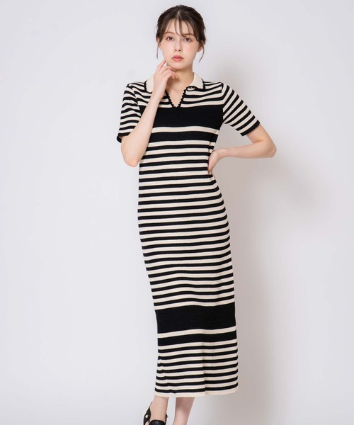 Noela ワンピース ポロニットワンピース : ZOZOTOWN Yahoo!店