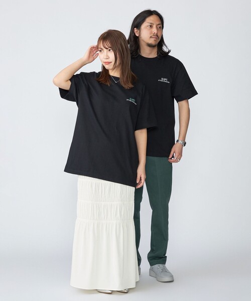 「SHIPS」 半袖Tシャツ MEDIUM ホワイト メンズ
