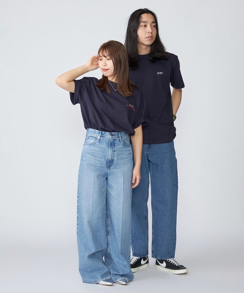 「SHIPS」 半袖Tシャツ MEDIUM ホワイト メンズ
