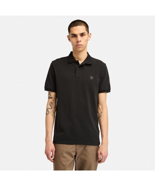 【ブラック】サライテック半袖ポロシャツ <EARLY AUTUMN> (MENS) 15124900_01.jpg?v=1776330644&