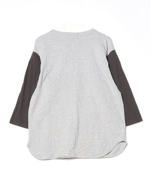 「ROTAR」 7分袖Tシャツ LARGE グレー系その他 メンズ