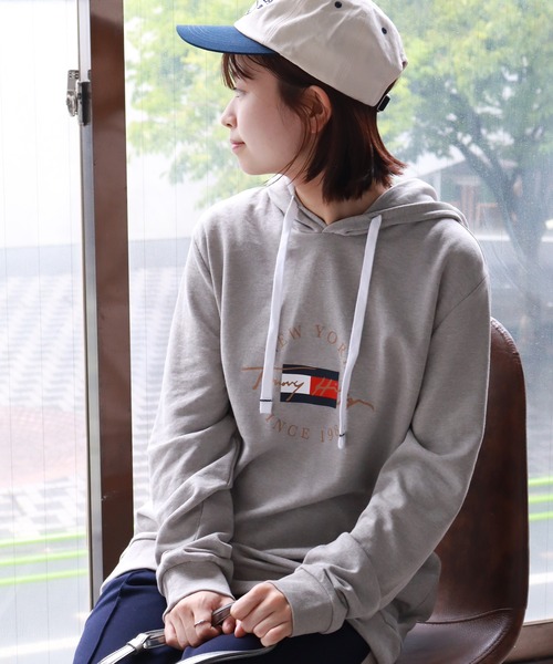 パーカー 「TOMMY HILFIGER/トミーヒルフィガー」 ロゴ プルオーバーパーカー メンズ レディース | TOMMY HILFIGER | 16