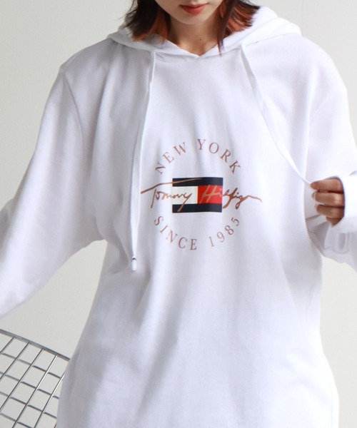 パーカー 「TOMMY HILFIGER/トミーヒルフィガー」 ロゴ プルオーバーパーカー メンズ レディース | TOMMY HILFIGER | 09