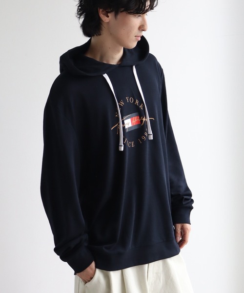 パーカー 「TOMMY HILFIGER/トミーヒルフィガー」 ロゴ プルオーバーパーカー メンズ レディース | TOMMY HILFIGER | 14
