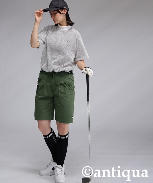 antiqua（アンティカ） ハーフパンツ パンツ 短パン ハーフパンツ