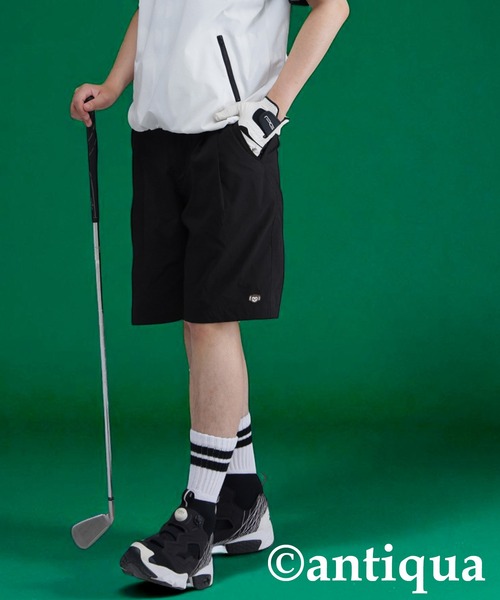 【未使用品】ANTIQUA GOLF ハーフパンツ antiqua（アンティカ） ハーフパンツ パンツ 短パン ハーフパンツ