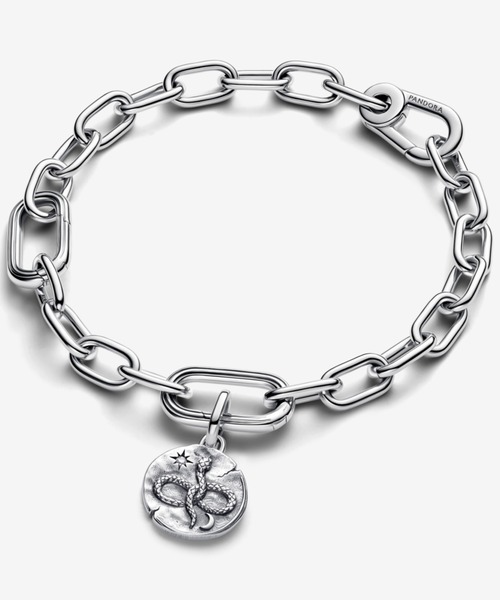 PANDORA（パンドラ） チャーム インフィニティ スネーク メダリオン