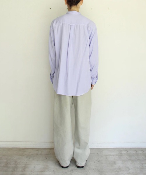 シャツ Garment Dyed Dad Shirts PPL メンズの画像