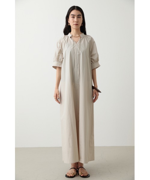 「crie conforto」 半袖ワンピース SMALL ベージュ レディース_画像6