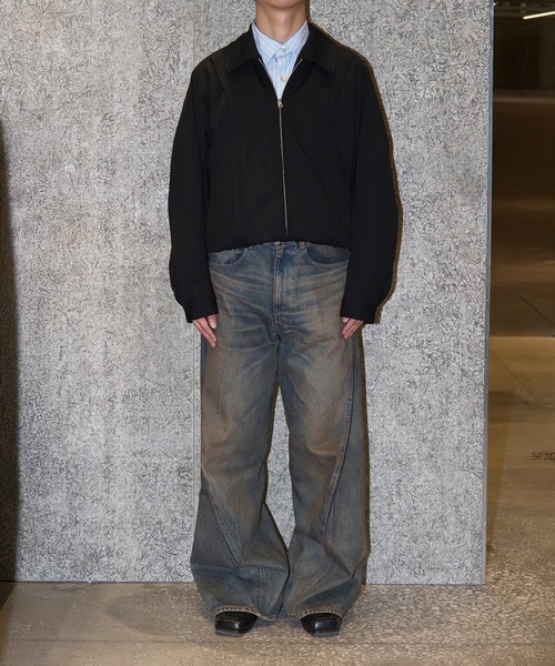 ブルゾン アウター 別注 wool utility jacket メンズの画像
