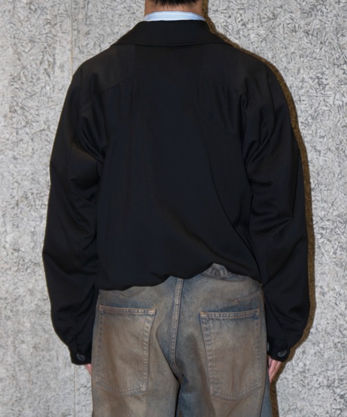 ブルゾン アウター 別注 wool utility jacket メンズの画像