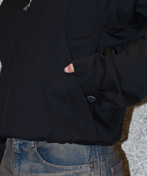 ブルゾン アウター 別注 wool utility jacket メンズの画像