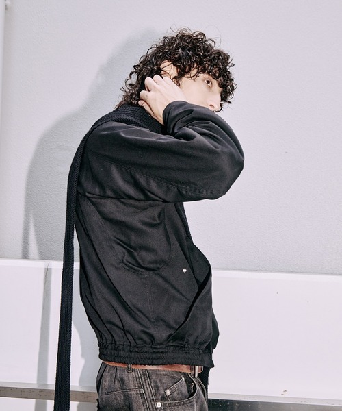 ブルゾン アウター 別注 wool utility jacket メンズの画像