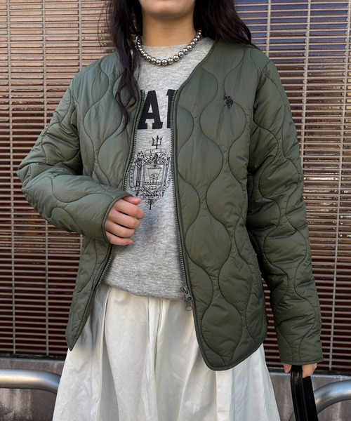 U.S. POLO ASSN.（ユーエスポロアッスン） ジャケット ノーカラー