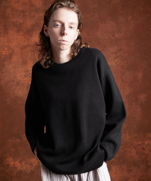 「ENDER PRODUCTS」 長袖ニット L ライトベージュ メンズ_画像9