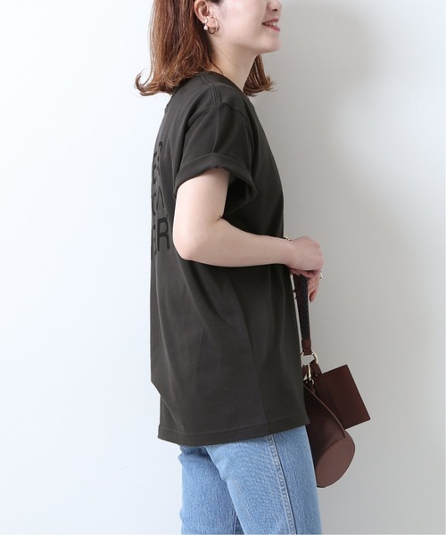「Spick & Span」 半袖Tシャツ FREE チャコールグレー レディース_画像4