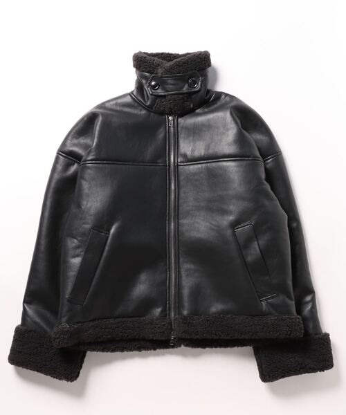 「DOUX ARCHIVES」 ブルゾン FREE ブラック レディース_画像4