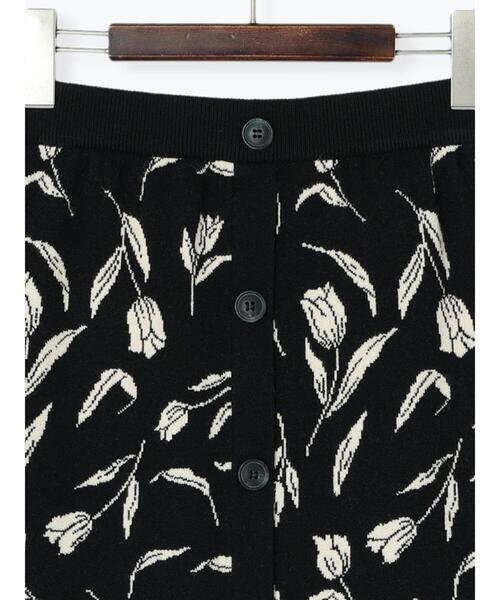 「Te chichi TERRASSE」 ニットスカート フリ- モカ レディース_画像5