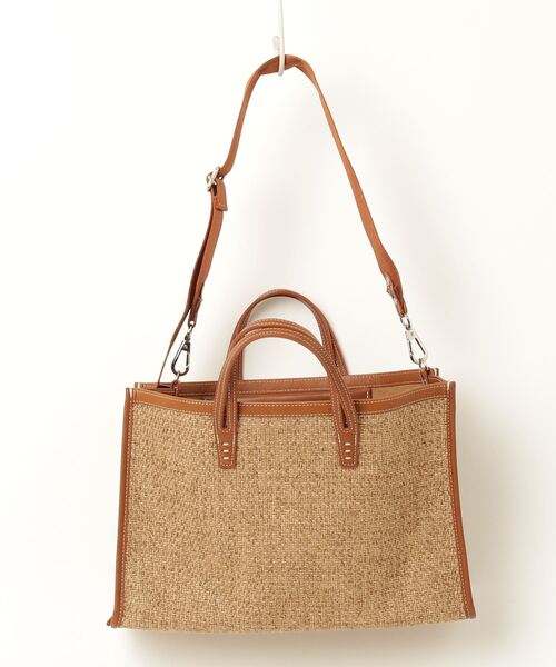 「A VACATION」 2WAYバッグ - ブラウン レディース_画像2
