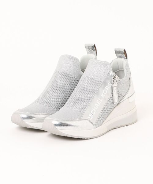 ミー出品 MICHAEL KORS（マイケルコース） ローカットスニーカー 7 シルバー