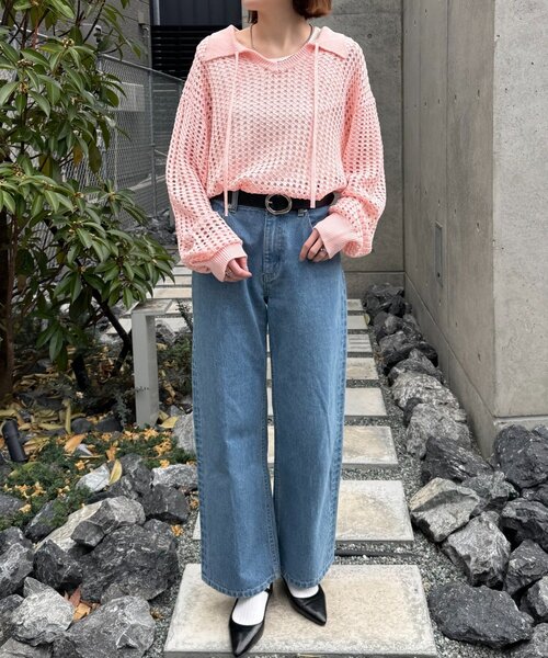 「CIAOPANIC TYPY」 長袖ニット ONE SIZE オフホワイト レディース_画像3