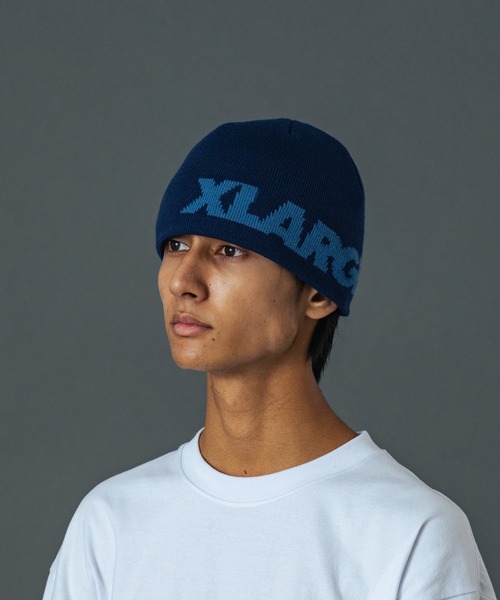 ニット帽 ニットキャップ ビーニー XLARGE（エクストラ ラージ） ニット帽 ニットキャップ STANDARD LOGO