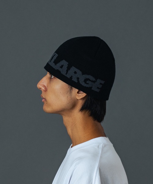 XLARGE（エクストラ ラージ） ニット帽 ニットキャップ STANDARD LOGO