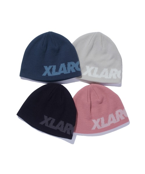 XLARGE（エクストラ ラージ） ニット帽 ニットキャップ STANDARD LOGO