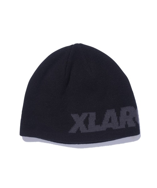 XLARGE（エクストラ ラージ） ニット帽 ニットキャップ STANDARD LOGO