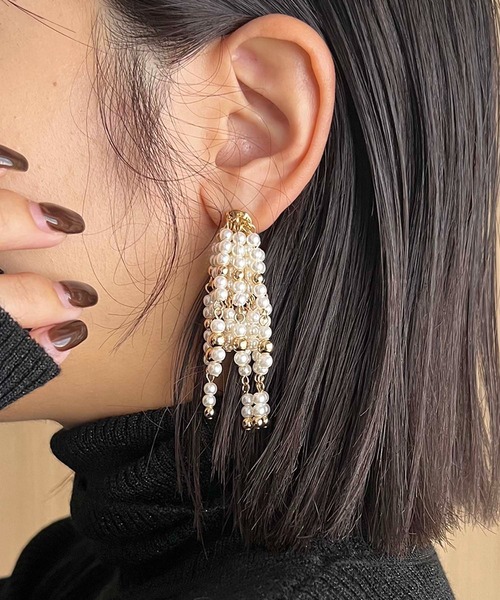 「GOLDY」 イヤリング（両耳用） FREE ゴールド レディース_画像3