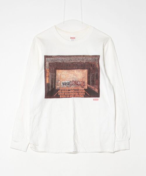 Supreme（シュプリーム） 長袖Tシャツ S ホワイト メンズ : ZOZOTOWN