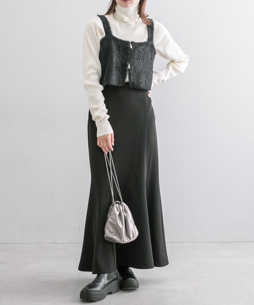 「mystic」 スカート 2 アイボリー レディース_画像6