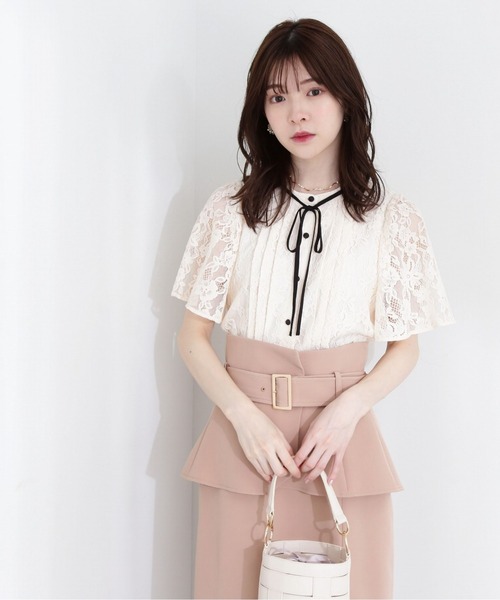 「PROPORTION BODY DRESSING」 半袖ブラウス SMALL ホワイト系その他 レディース_画像2