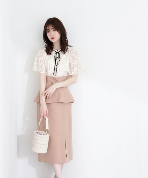 「PROPORTION BODY DRESSING」 半袖ブラウス SMALL ホワイト系その他 レディース_画像4