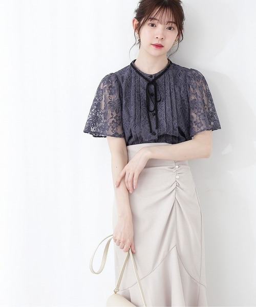 「PROPORTION BODY DRESSING」 半袖ブラウス SMALL ホワイト系その他 レディース_画像5