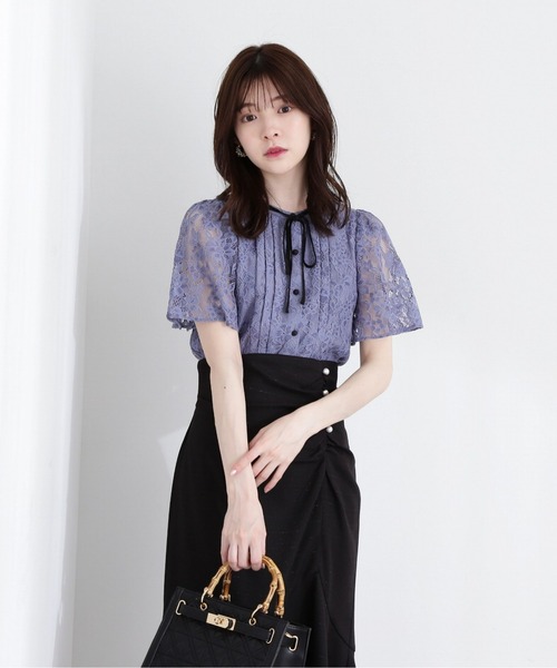 「PROPORTION BODY DRESSING」 半袖ブラウス SMALL ホワイト系その他 レディース_画像7