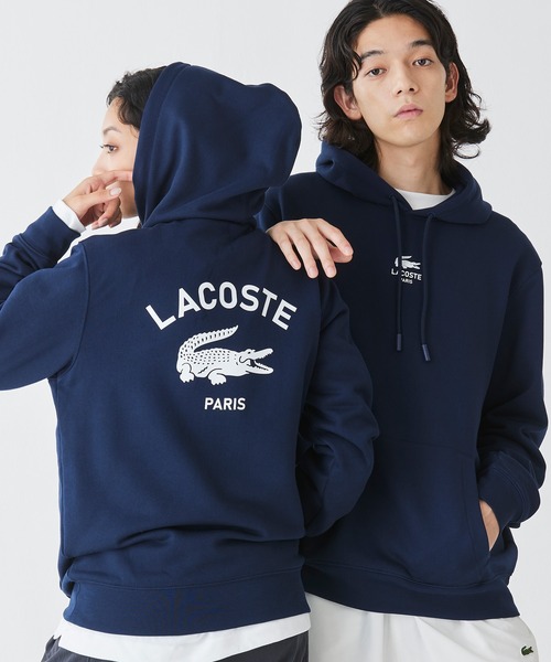 LACOSTE（ラコステ） プルオーバーパーカー S ダークネイビー メンズ