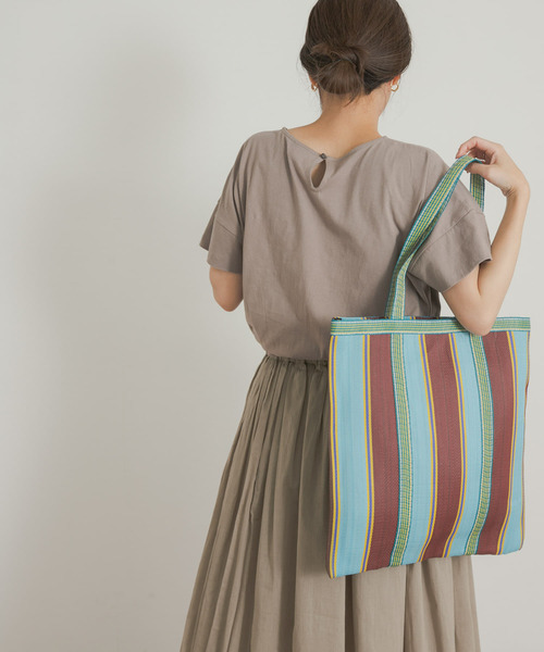 「URBAN RESEARCH DOORS」 半袖ワンピース MEDIUM グリーン レディース_画像9