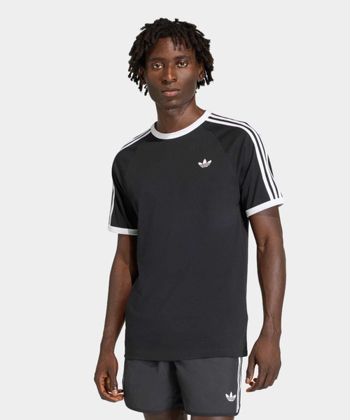 adidas（アディダス） tシャツ 3-STRIPS TEE ラグランスリーブ スリー