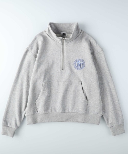 「CAMP7」 スウェットカットソー M グレー レディース_画像3