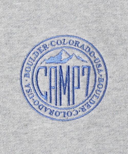「CAMP7」 スウェットカットソー M グレー レディース_画像9