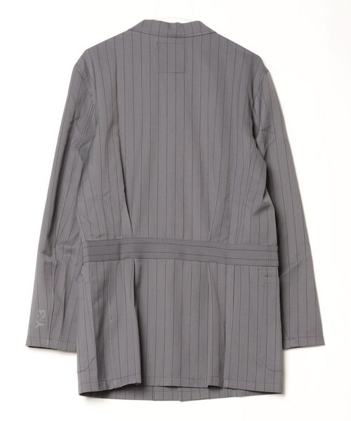 Y-3 ジャケット テーラードジャケット PINSTRIPE REFINED WOOL CHORE