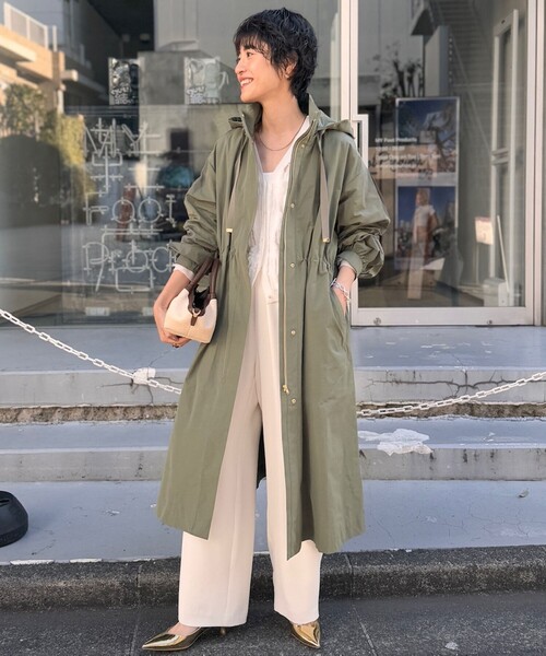 「NOLLEY'S」 ダッフルコート 38 ベージュ レディース_画像9