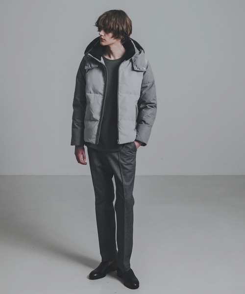 「ABAHOUSE GRAY」 長袖Tシャツ 46 ブラック メンズ_画像2