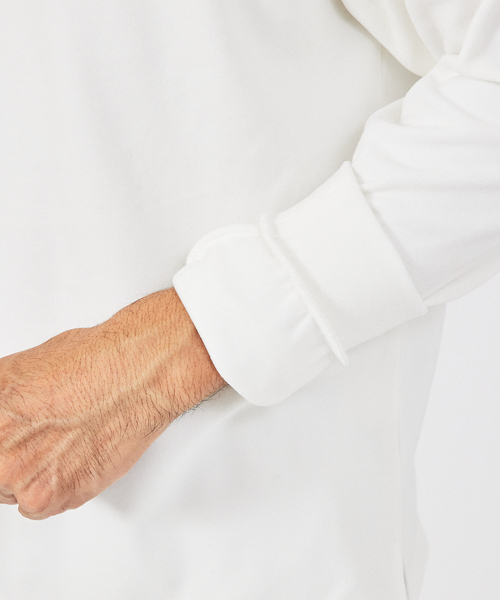 「ABAHOUSE GRAY」 長袖Tシャツ 46 ブラック メンズ_画像9