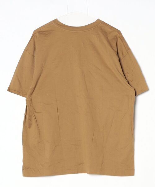 「ATON」 半袖Tシャツ 4 ブラウン レディース_画像2